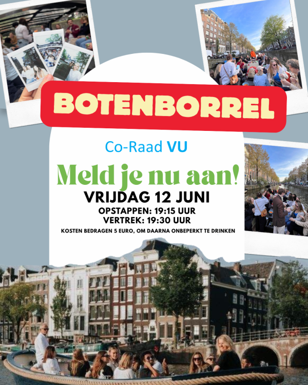 Boten borrel